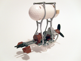 Illustration for article titled Steampunk LEGO Steam Speeder Spurs Swooning Sensations